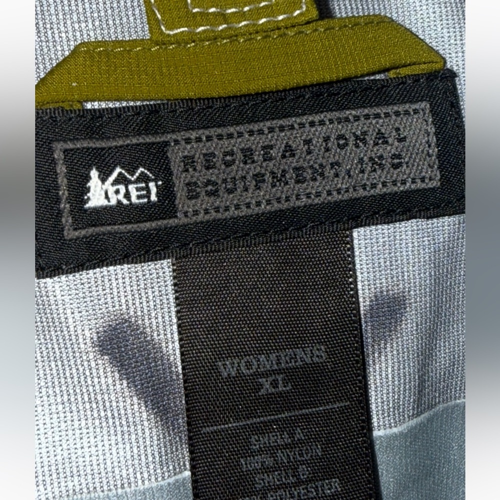 REI Elements E1 Waterproof Rain Jacket Women’s XL… - image 14